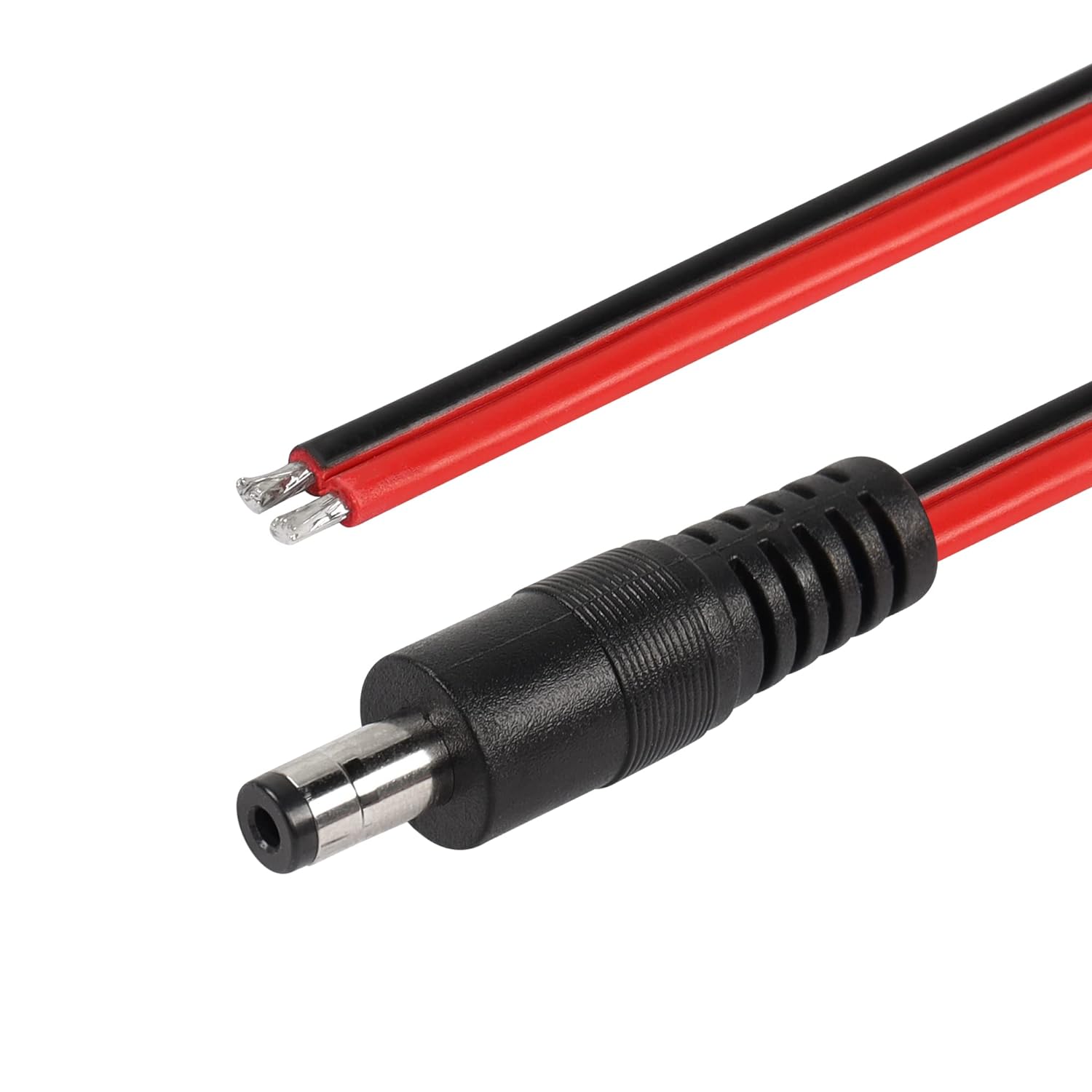 Led El Wire - Cabo de Reparo Pigtail Macho 5.5mm