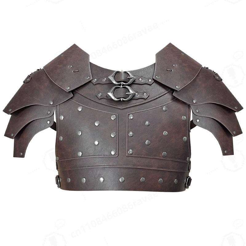 Cosplay Prop - Armadura Medieval com Studs para Ombros
