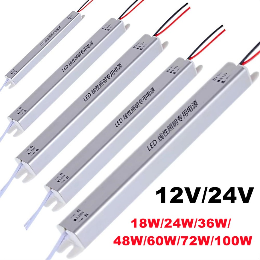 Led El Wire - Dc12v/24v ultrafino comutação de energia ac