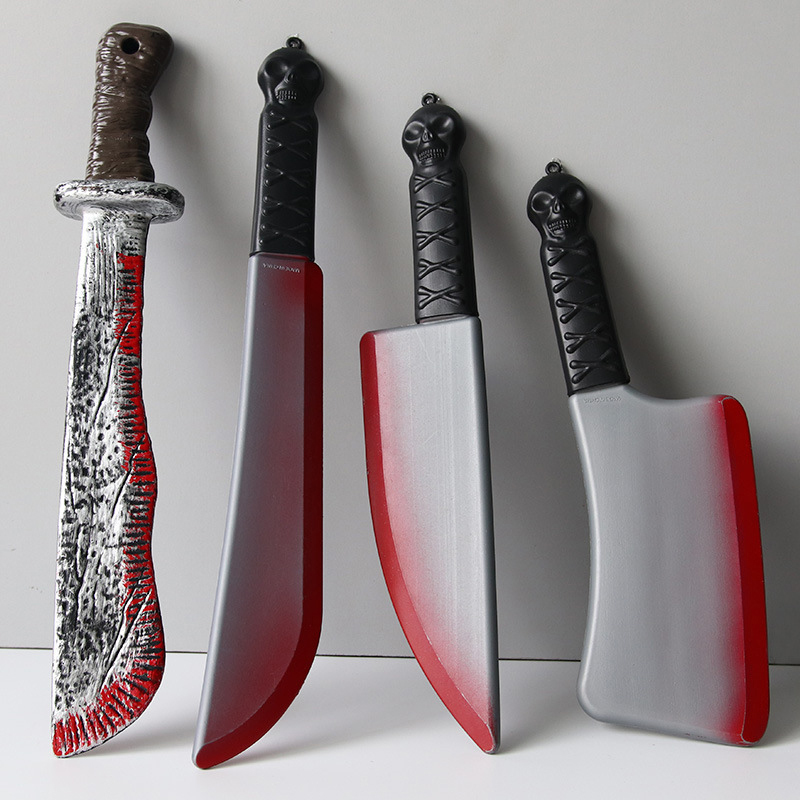 Cosplay Prop Axe - Realístico Bloody Axe Plastic Halloween Cosplay