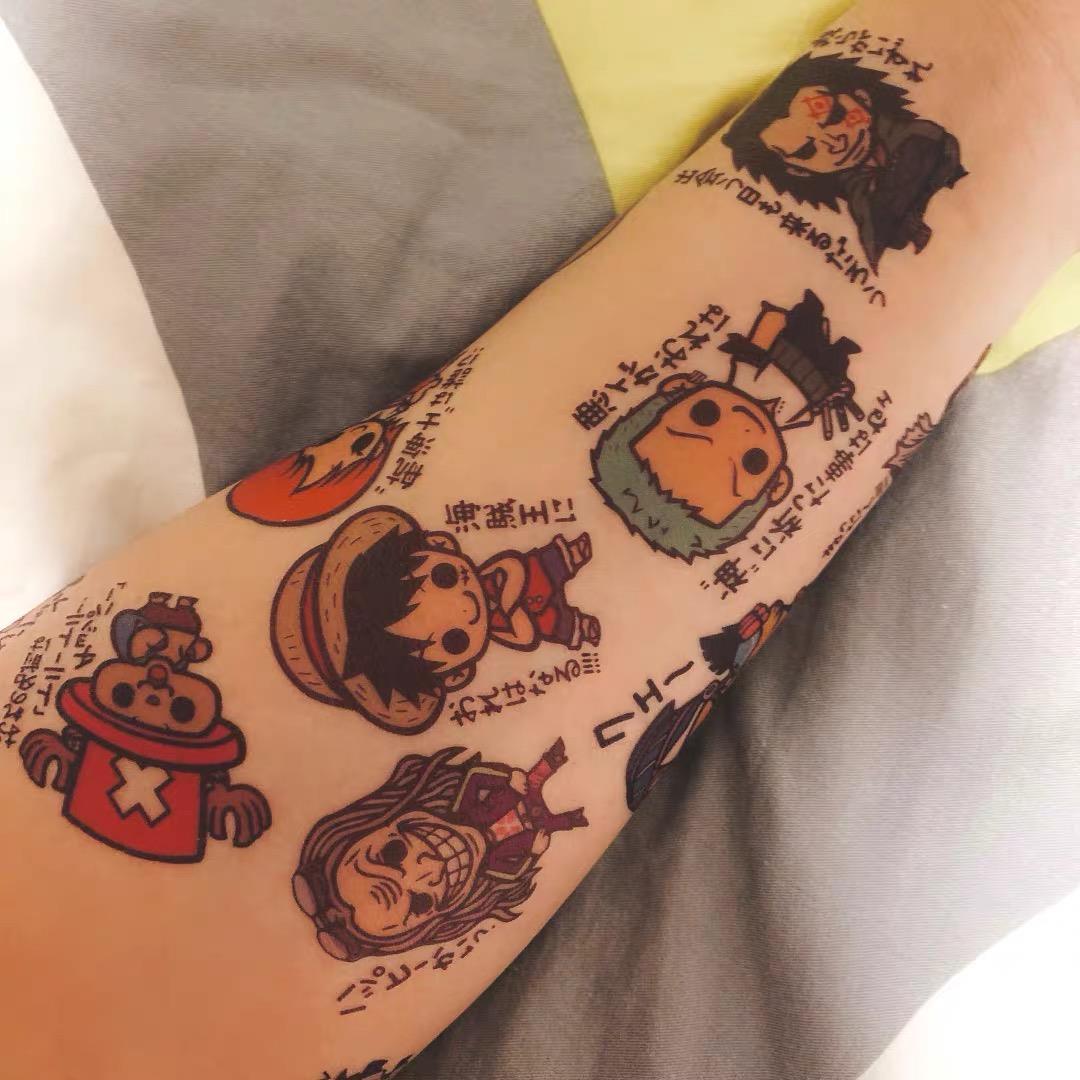 Cosplay Prop Designer - Novo Conjunto de Adesivos de Tatuagem