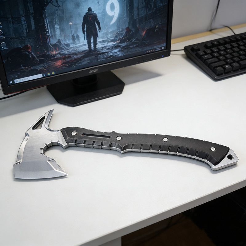 Cosplay Prop Axe - Cosplay Biohazard RE9 Machado Impresso em