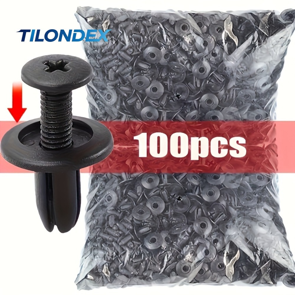 Snap Fastener Set - TILONDEX 100 Peças Conjunto de Clipes