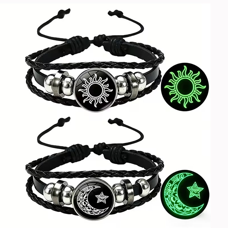 Conjunto de 2 Pulseiras Casal  - Snap Fastener Set avaliação e preço