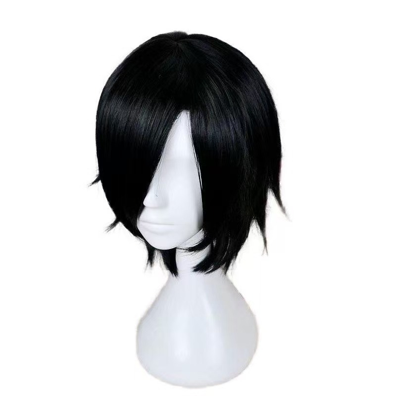 Peruca de cosplay anime sasuke - Wig Fiber Net avaliação e preço