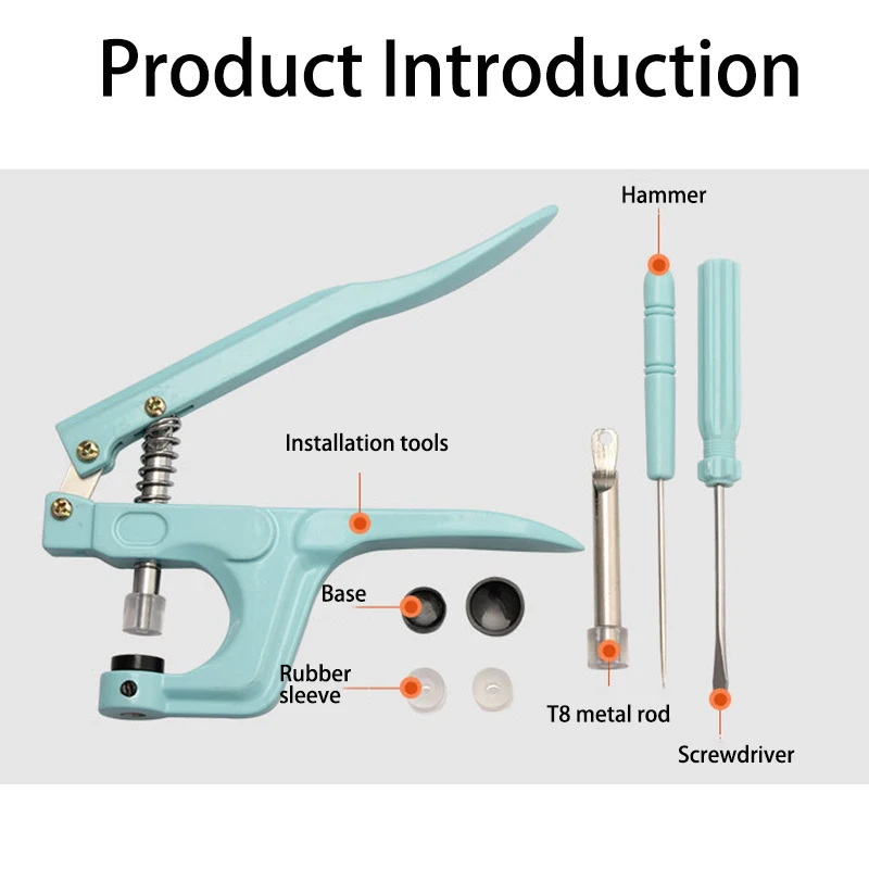 Novos botões multifuncionais e - Snap Fastener Set avaliação e preço