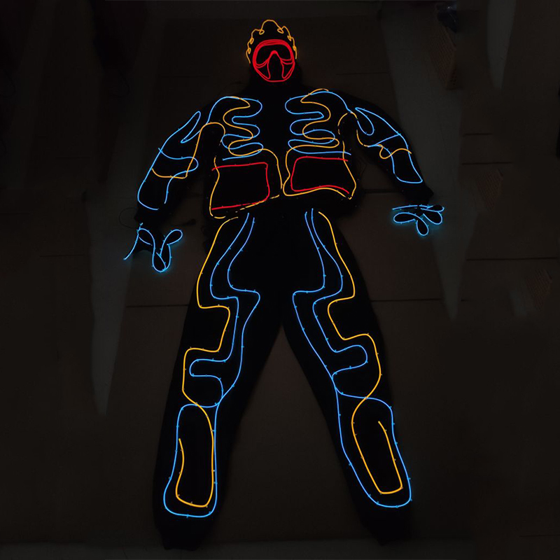 El fio led iluminar roupas led - Led El Wire avaliação e preço