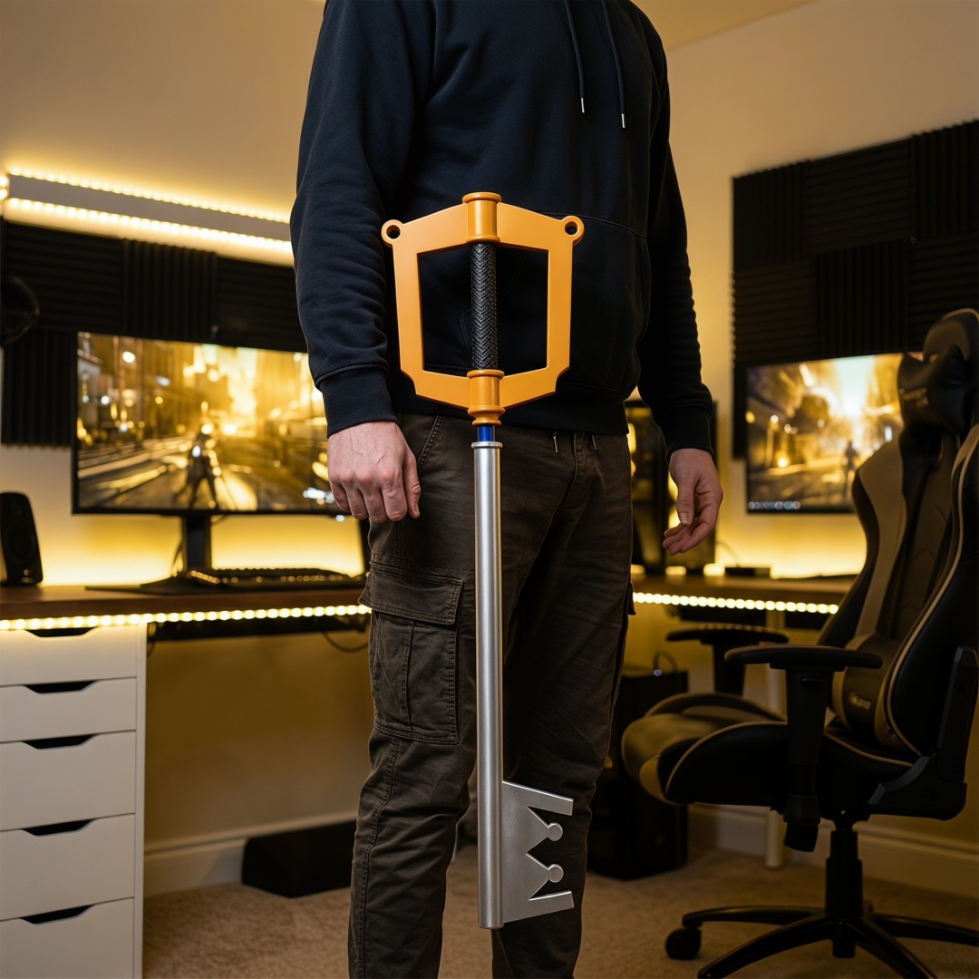 Espada Katana Sora Keyblade de - Keyblade Cosplay Prop avaliação e preço