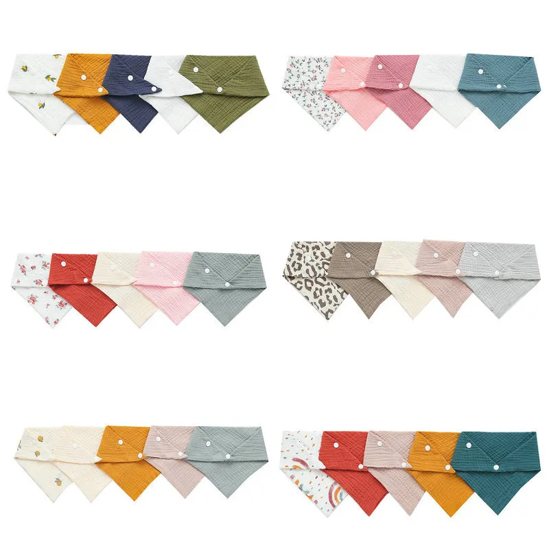 5 pçs/set babadores do bebê re - Snap Fastener Set avaliação e preço
