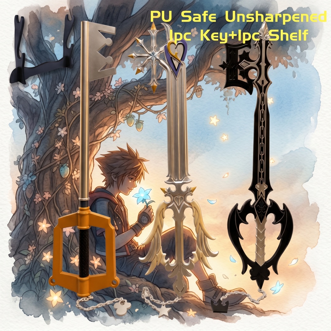 Espada Katana de 34 polegadas  - Keyblade Cosplay Prop avaliação e preço