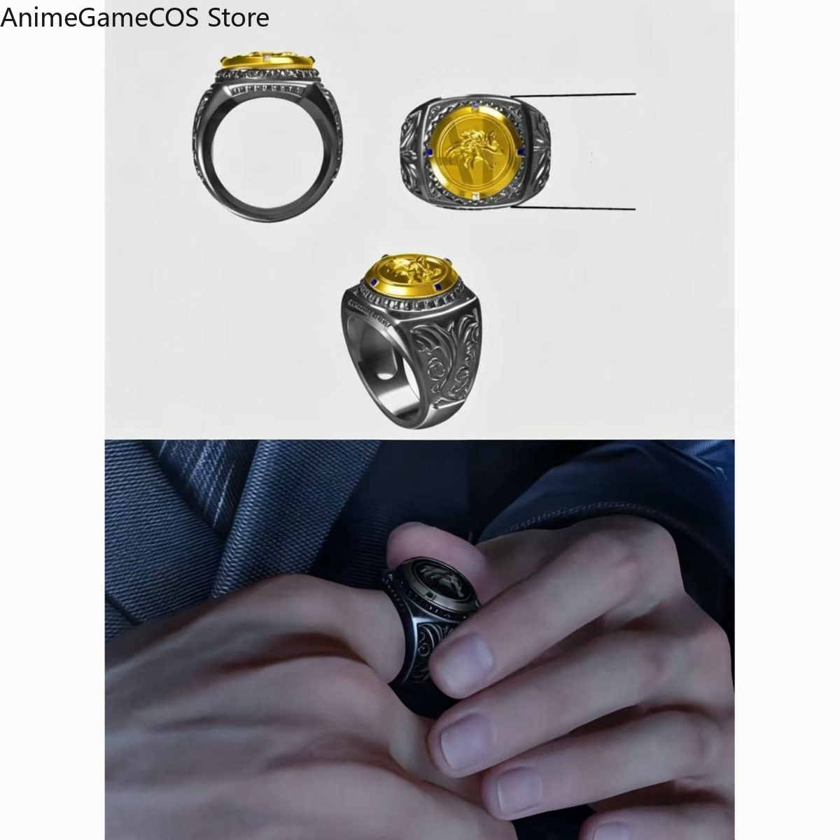 Anéis de Dedo de Cosplay Valko - Cosplay Prop Making avaliação e preço