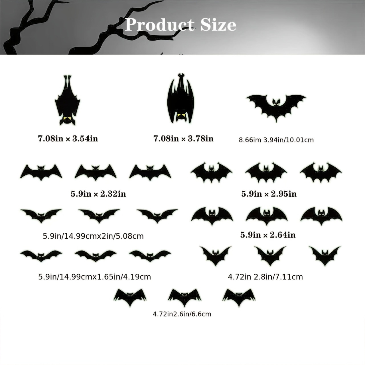 24 Morcegos Magnéticos de Hall - Cosplay Bat Prop avaliação e preço