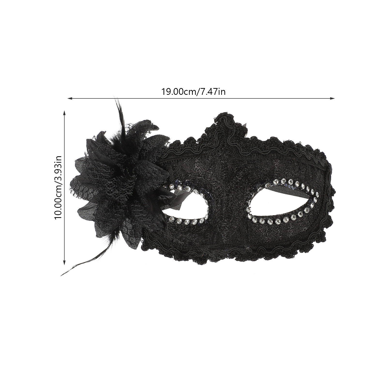 Princesa máscara de renda meia - Cosplay Prop Designer avaliação e preço