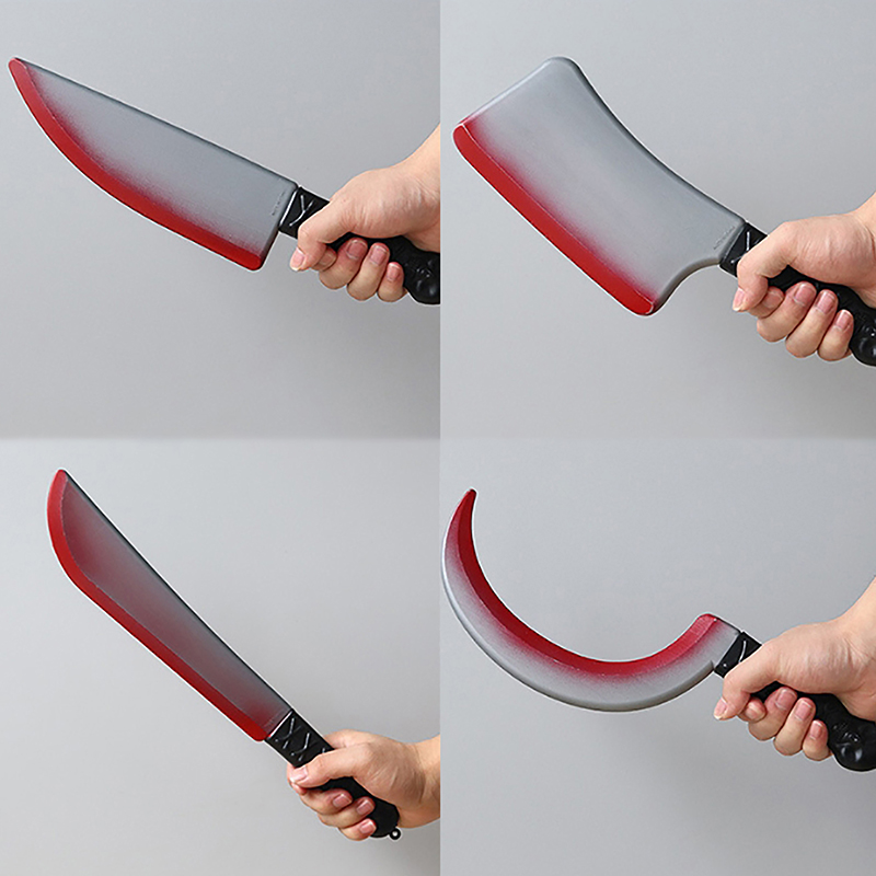 Realístico Bloody Axe Plastic  - Cosplay Prop Axe avaliação e preço