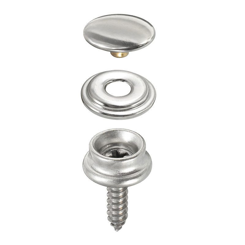 Stainless Steel Tapping Snap F - Snap Fastener Set avaliação e preço