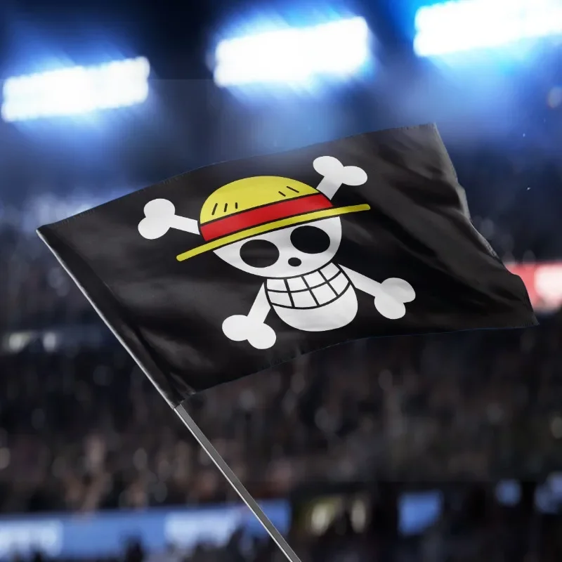 Bandeira Pirata One Piece 90x1 - Cosplay Prop Painting avaliação e preço