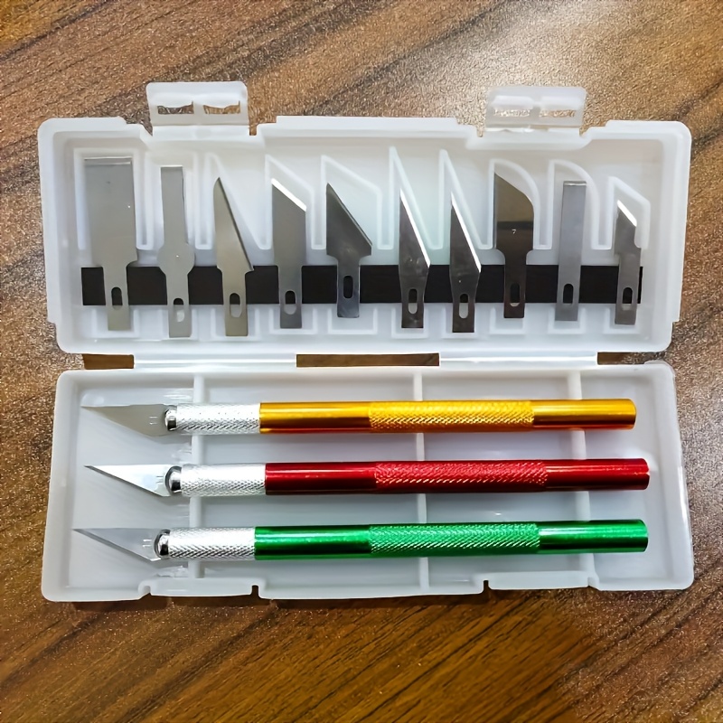 Conjunto de 13 Facas de Gravaç - Craft Knife Set avaliação e preço