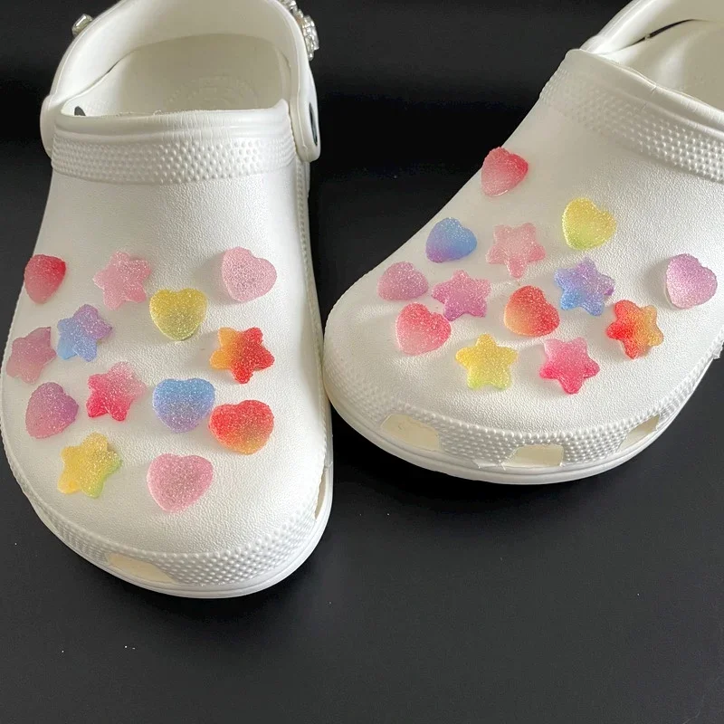 Nova moda sapato encantos para - Snap Fastener Set avaliação e preço