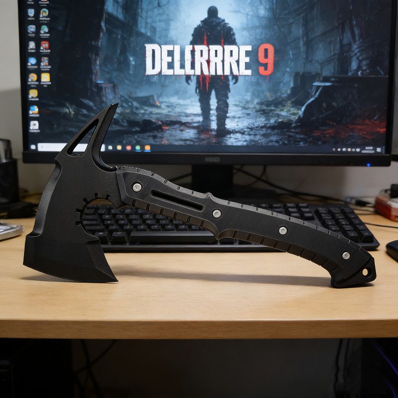Cosplay Biohazard RE9 Machado  - Cosplay Prop Axe avaliação e preço