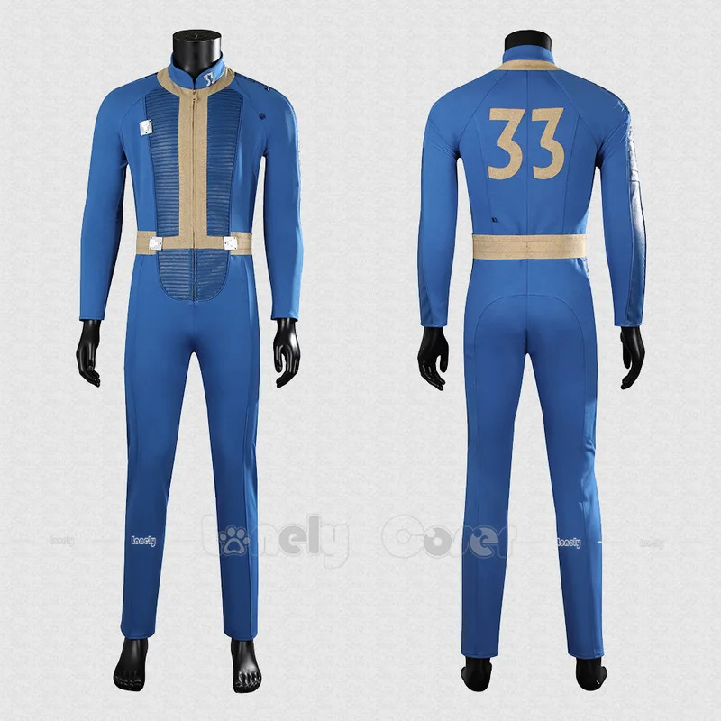CyLucy Cosplay Jumpsuit Game F - Fallout Cosplay Prop avaliação e preço