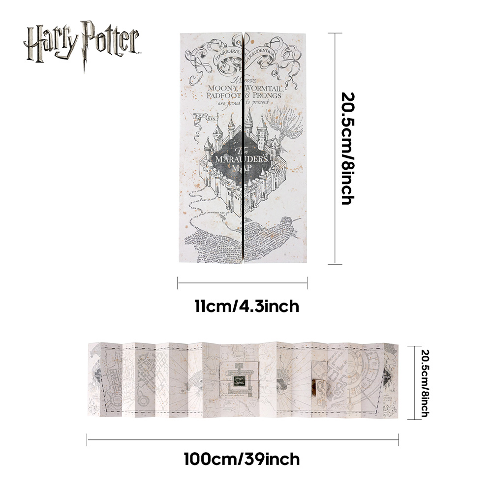 1PC Mapa da Escola de Magia do - Cosplay Prop Making avaliação e preço